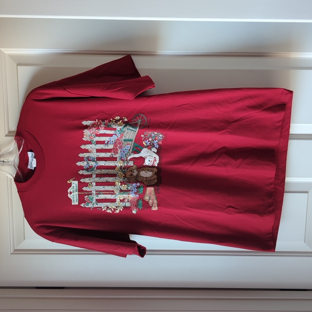 Red T-shirt with Graphic